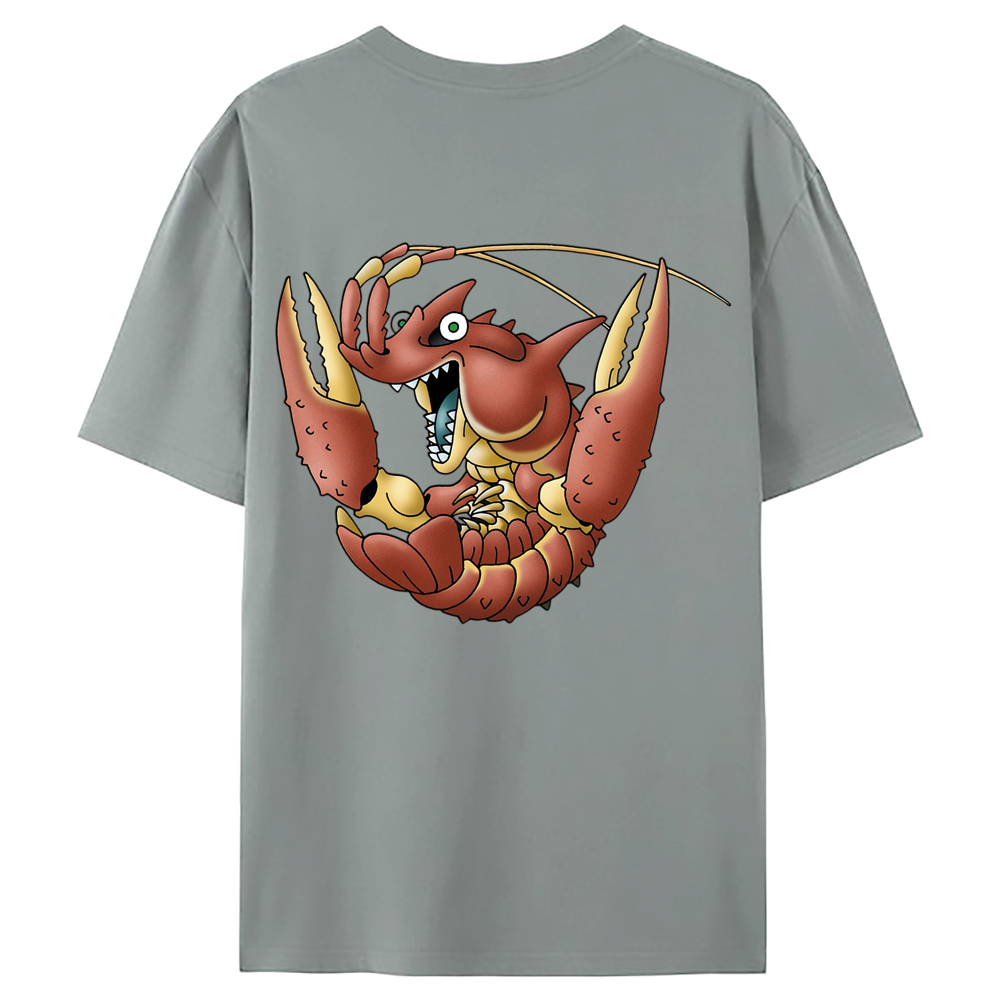 （画像用） ドラゴンクエスト Doragon Kuesuto Dragon Quest 綿100％ メンズ半袖Tシャツ（バックプリント） 通気性